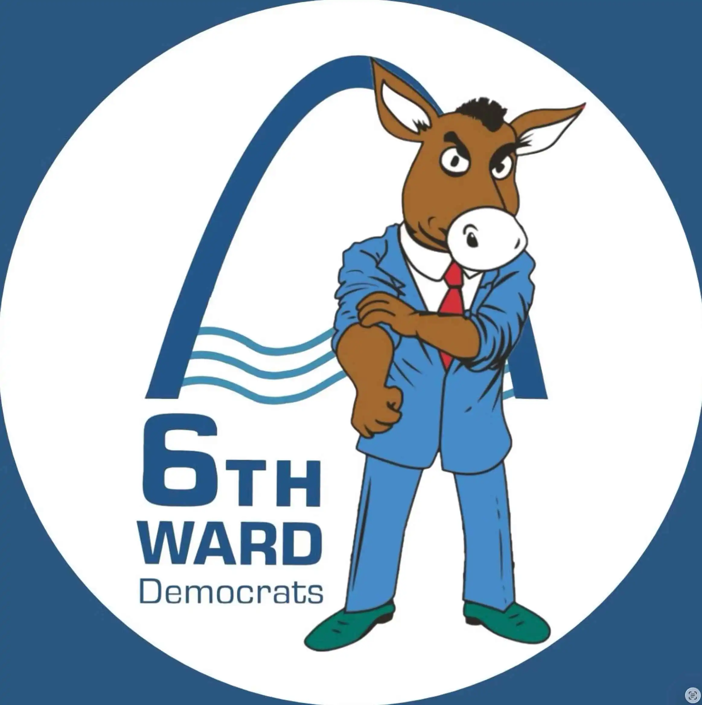 logo for 00001-6th-ward-democrats.webp